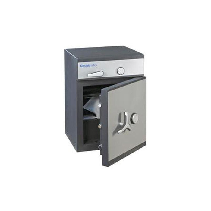 Chubbsafes ProGuard Deposit Grade 1 - 60 Key Locking Deposit Safe with the door open partly