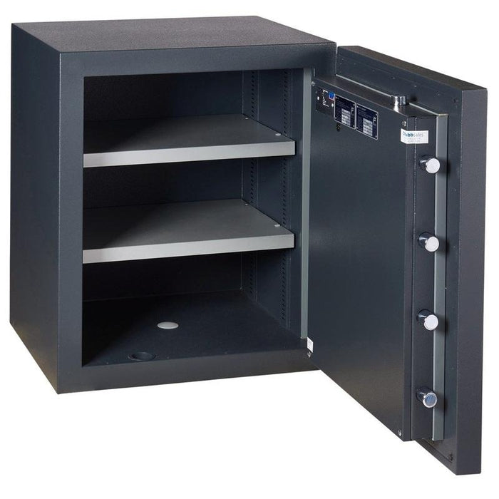 Chubbsafes Duoguard Grade 1 Electronic locking safe - safe door open 2 shelves