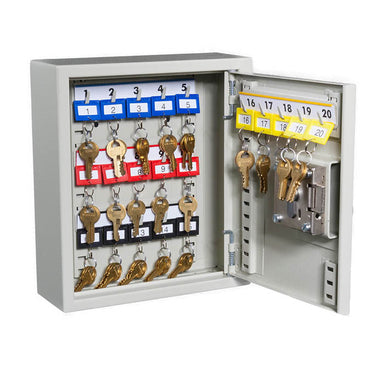 Total Safes KS0 Key Cabinet Euro Lock Open