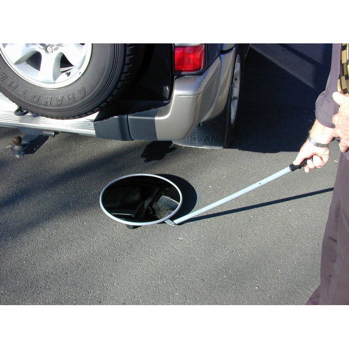 Securikey Portable Acrylic Under-Vehicle Search and Inspection Mirror, Mounted on Castors with 4 Piece Handle - 450MM - M18664