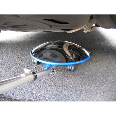 Securikey Portable Acrylic Under-Vehicle Search and Inspection Mirror, Mounted on Castors with Light - 300MM - MHL300SB
