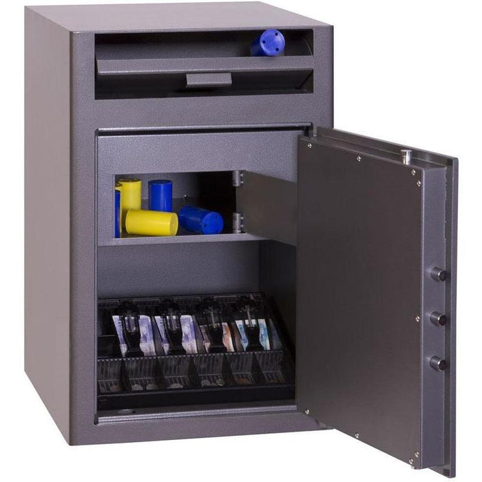 Phoenix Cashier Deposit SS0998KD Key Locking Deposit Safe