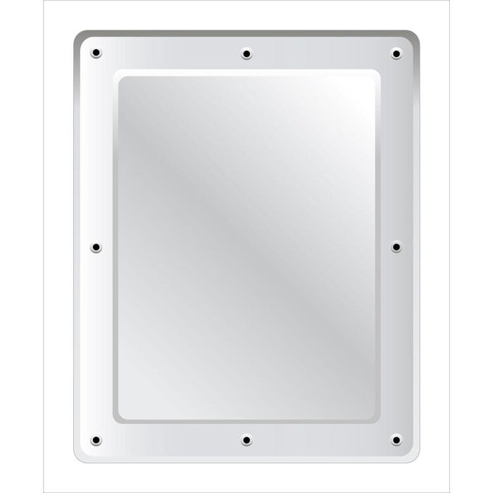 Securikey Stainless Steel Vanity Mirror - Anti-vandal 500 x 400mm - M16254