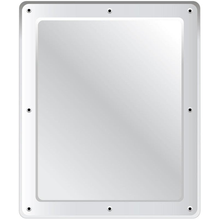 Securikey Flat Stainless Steel Vanity Mirror - Anti-vandal 600 x 500mm - M16265